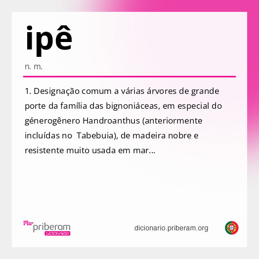 Significado de ipê