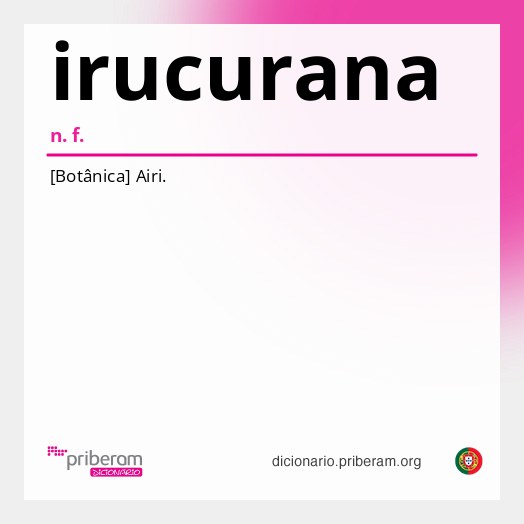 Significado de irucurana