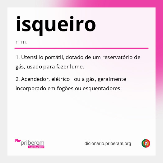 Significado de isqueiro
