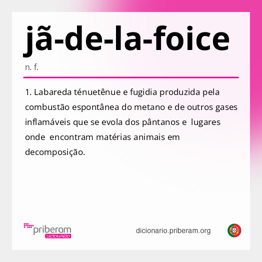 Significado de jã-de-la-foice