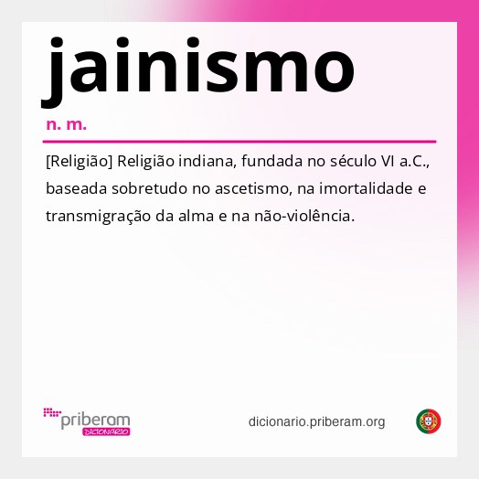 Significado de jainismo