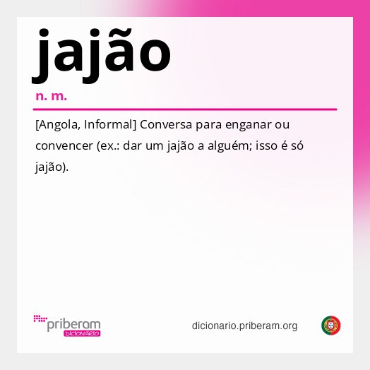 Significado de jajão