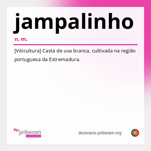 Significado de jampalinho