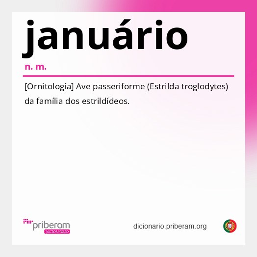Significado de januário