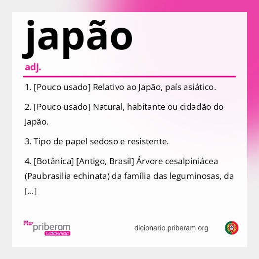 Significado de japão