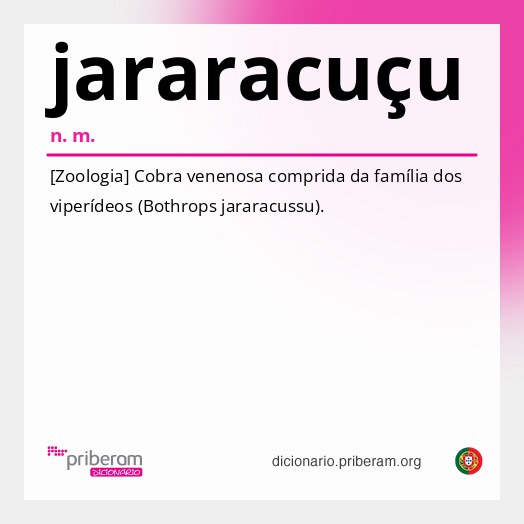 Significado de jararacuçu