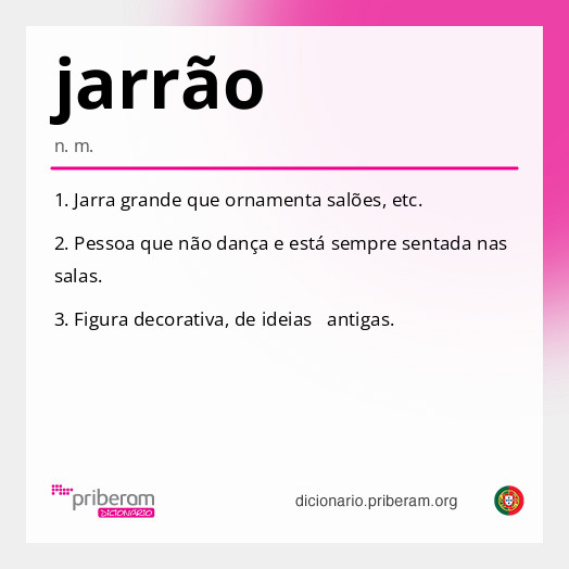 Significado de jarrão