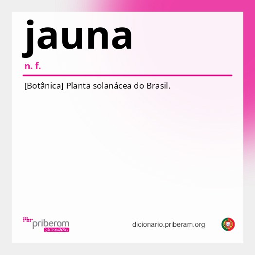 Significado de jauna