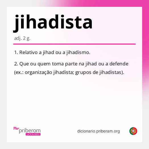 Significado de jihadista