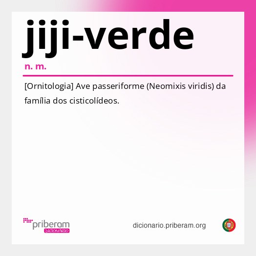 Significado de jiji-verde