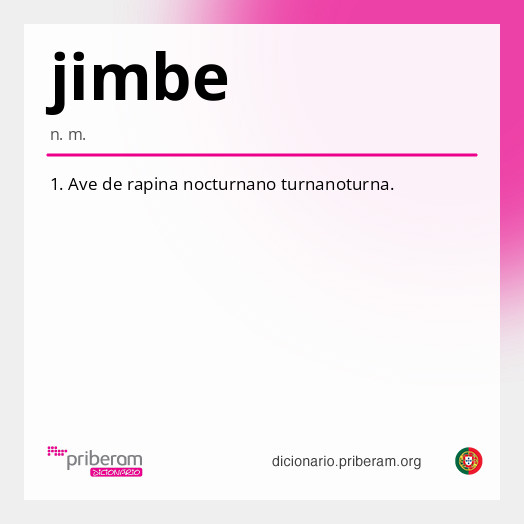 Significado de jimbe