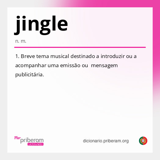 Significado de jingle