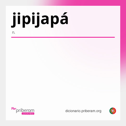 Significado de jipijapá