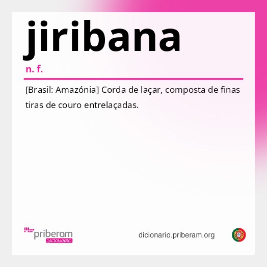 Significado de jiribana