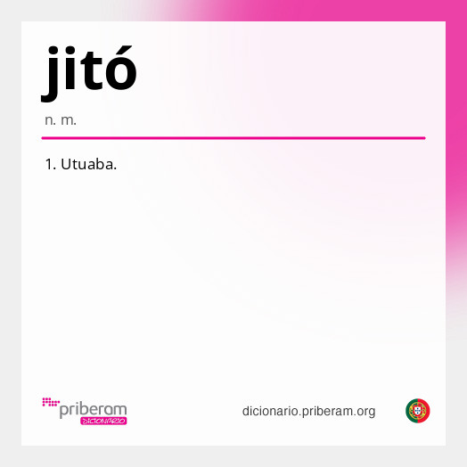 Significado de jitó