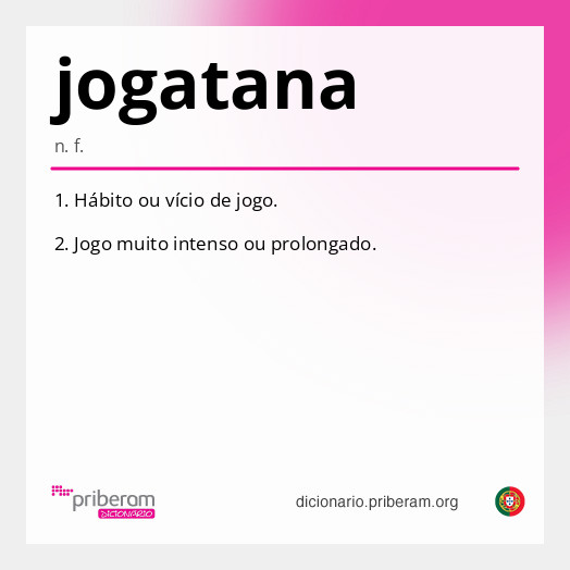 Significado de jogatana
