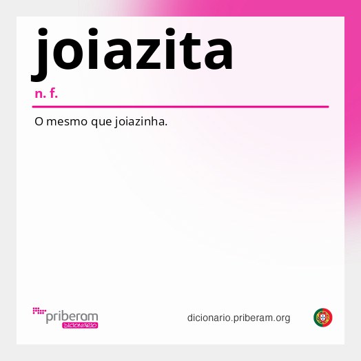 Significado de joiazita