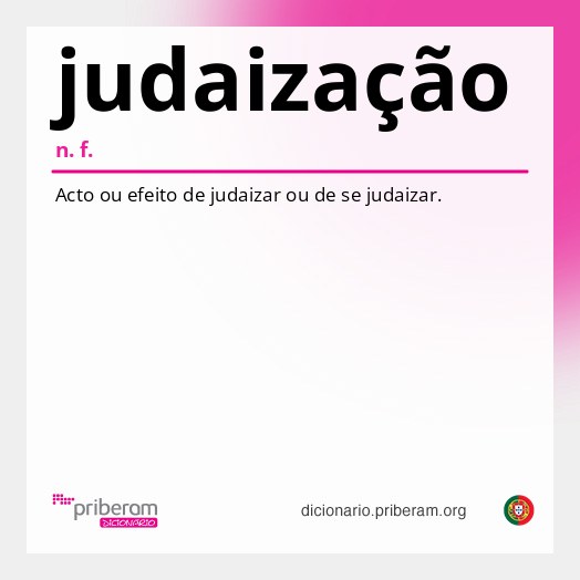 Significado de judaização