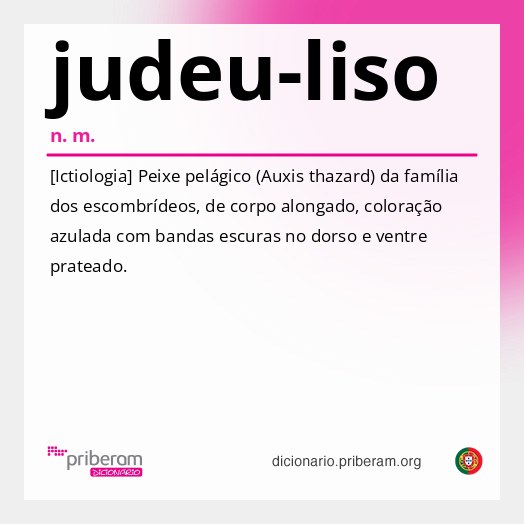 Significado de judeu-liso