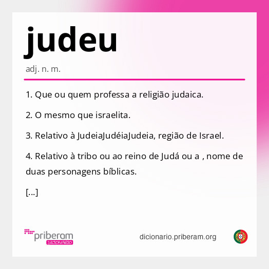 Significado de judeu