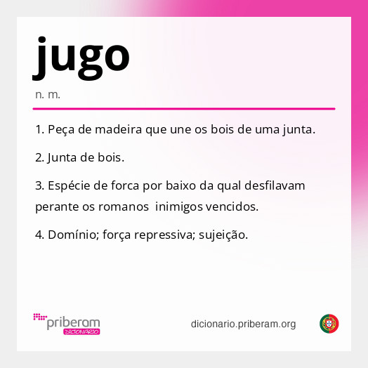 Significado de jugo