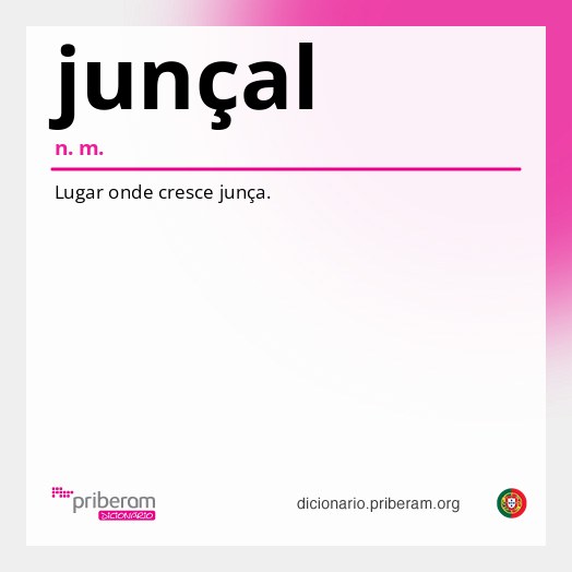 Significado de junçal