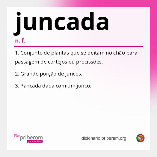 Significado de juncada