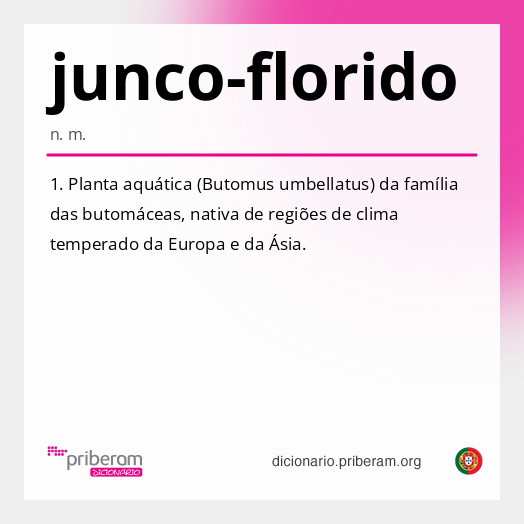 Significado de junco-florido