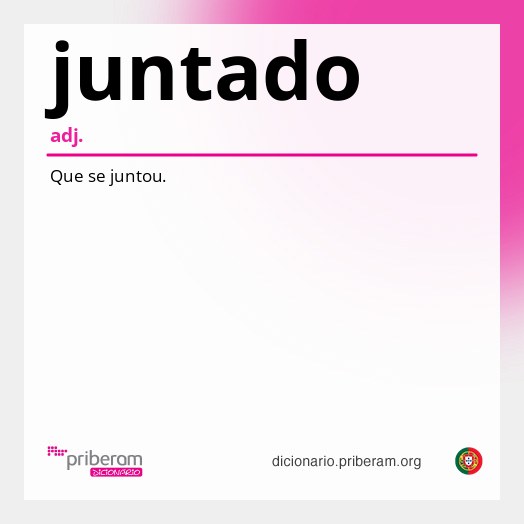 Significado de juntado