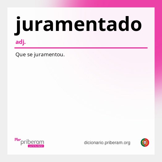 Significado de juramentado