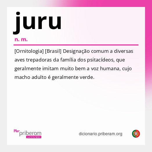 Significado de juru