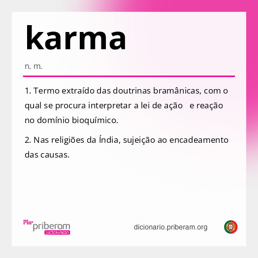 Significado de karma