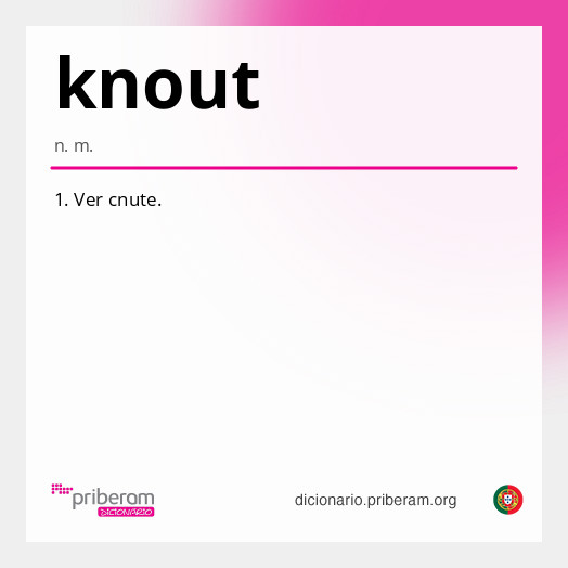 Significado de knout