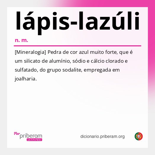 Significado de lápis-lazúli