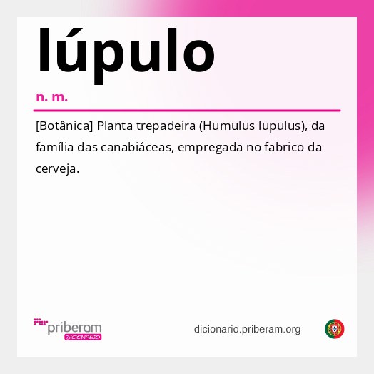 Significado de lúpulo
