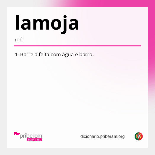 Significado de lamoja