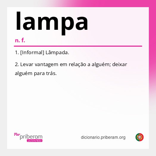 Significado de lampa