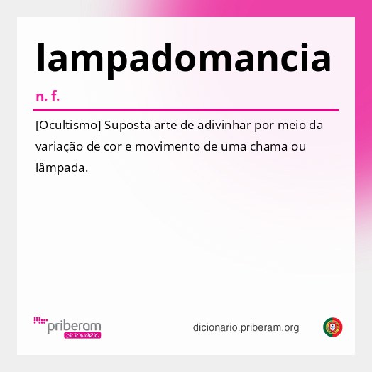 Significado de lampadomancia