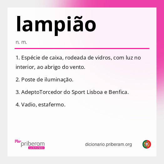 Significado de lampião