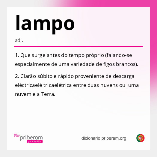 Significado de lampo