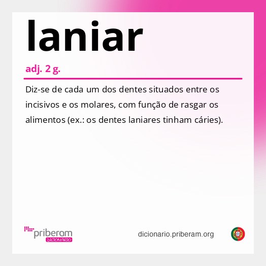 Significado de laniar