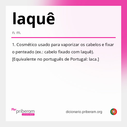 Significado de laquê