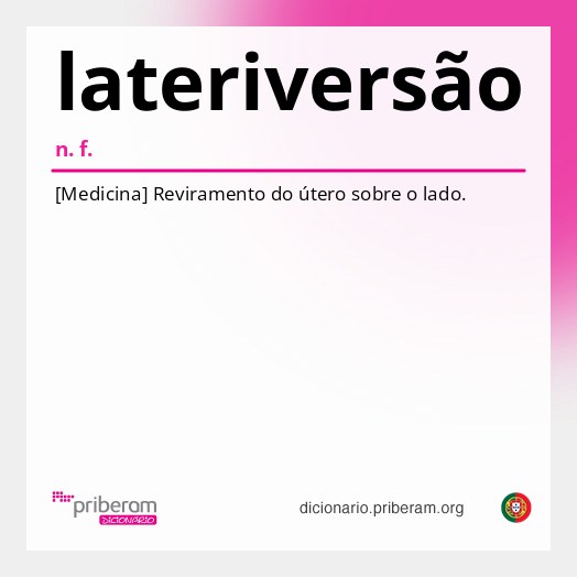 Significado de lateriversão