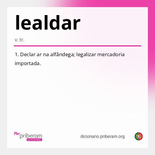 Significado de lealdar