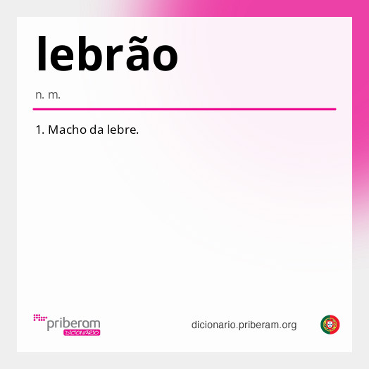 Significado de lebrão