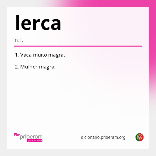 Significado de lerca