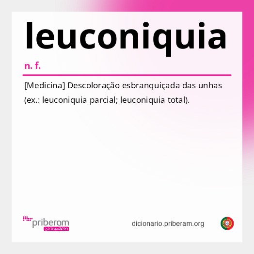 Significado de leuconiquia