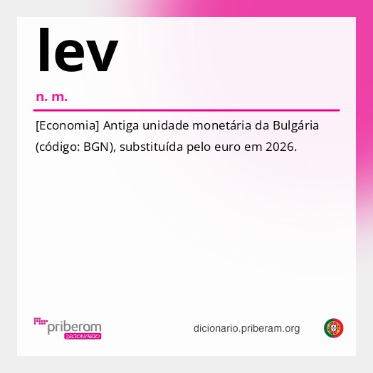 Significado de lev