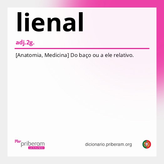 Significado de lienal