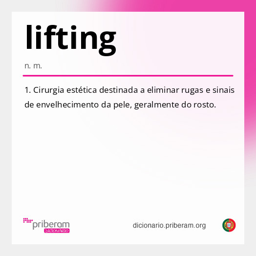 Significado de lifting